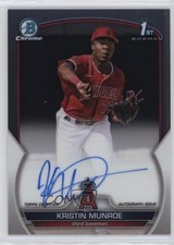 2023 Bowman Chrome Prospect Auto Kristin Munroe #CPA-KME Auto 0zu6