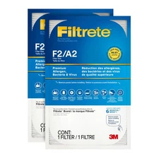 Filtrete True HEPA Air Purifier Filter, 2-Pack, Compatible with FAP-C02, FAP-C03