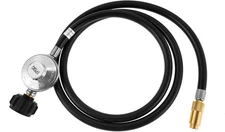 6 FT Propane Adapter Hose with Regulator for Blackstone 17" 22" Propane Griddle