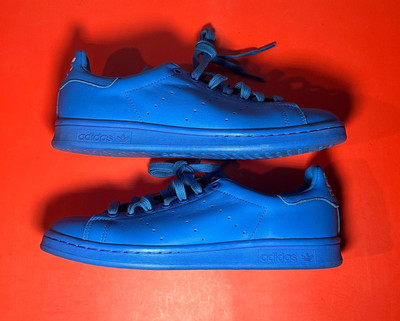 SKY　adidas Pharrell Williams 青 スニーカー Size 8 - Adidas Pharrell Williams x Stan Smith Blue 665215597334| eBay