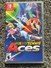 New ListingMario Tennis Aces Nintendo Switch Game w/Case Tested Works Free Shipping