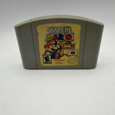 Paper Mario - Nintendo 64 (N64) Cartridge Only Tested Working