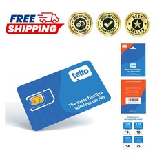 Universal 3-in-1 SIM Card Kit: Affordable Plans from $5/mo with No Contracts