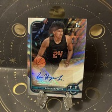 2022 Bowman University Chrome Ron Harper Jr #/199 Prospect Auto Refractor