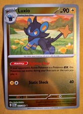 Pokémon Cards: Luxio 27/88 Uncommon Reverse Holo ME: Perfect Order - Pokémon TCG
