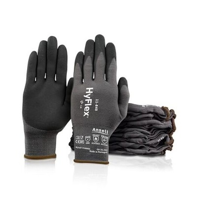 Ansell  11-840 Ergonomic Abrasion-Resistant Nylon Spandex Size 6 (XS) 12 Pairs