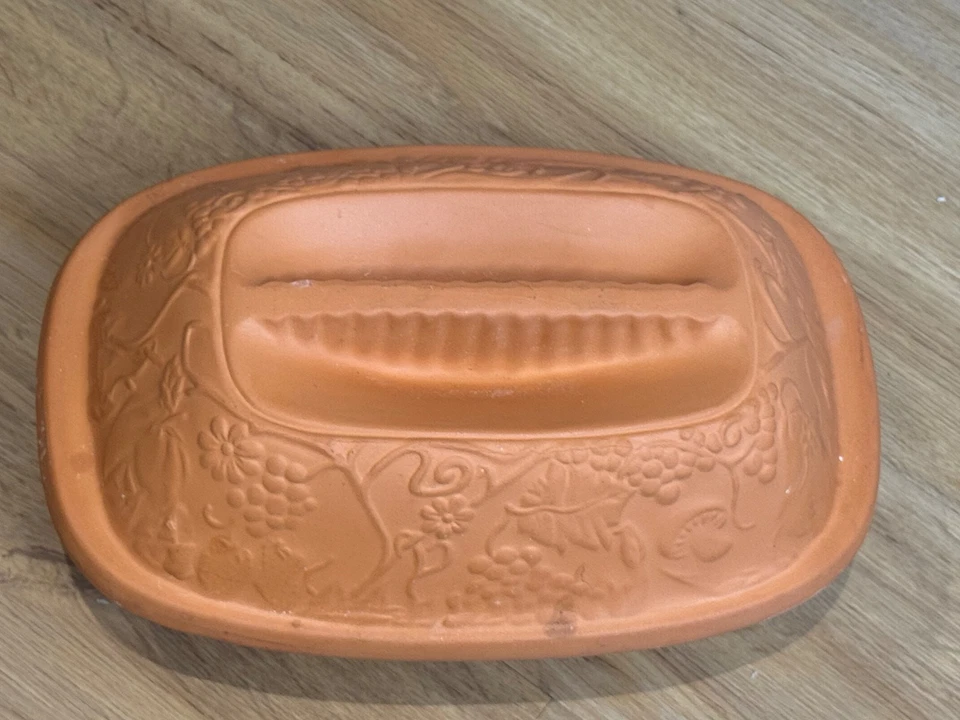 Original  Römertopf - ca. 33 x 22 cm - Terracotta - Bild 2 von 4
