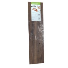 Mensola nobilitata Pircher legno rivestita colore noce antico 25x80cm spess 2.5c