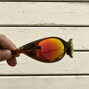 Oakley Eye Jacket Brown | eBay