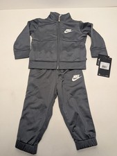 Nike Track Suit Dark Gray 12M Full Zip Hoodie and Pants Two Piece Set NWT