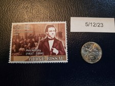 Paul Morphy World Chess Champion 2008 Guine-Bissau Stamp