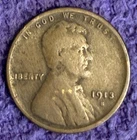 1913 S Lincoln wheat penny