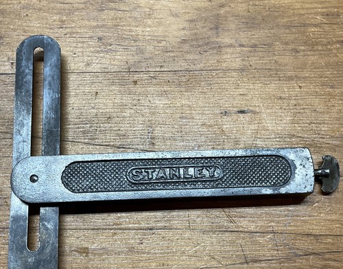 RARE STANLEY ( 1898 - 1908 ) No. # 18 Eureka Sliding T Bevel Square VINTAGE - 第 2/9 張圖片