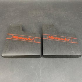 Batman The Video Game 1990 & Robocop 1988 NES Lot of 2 Game Cartridges w/ Sleeve