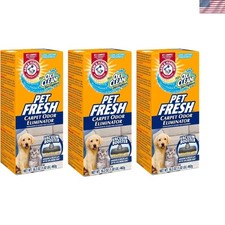 Pet Fresh Carpet Odor Eliminator Plus Oxi Clean Dirt Fighters Pack of 3, 48.9...