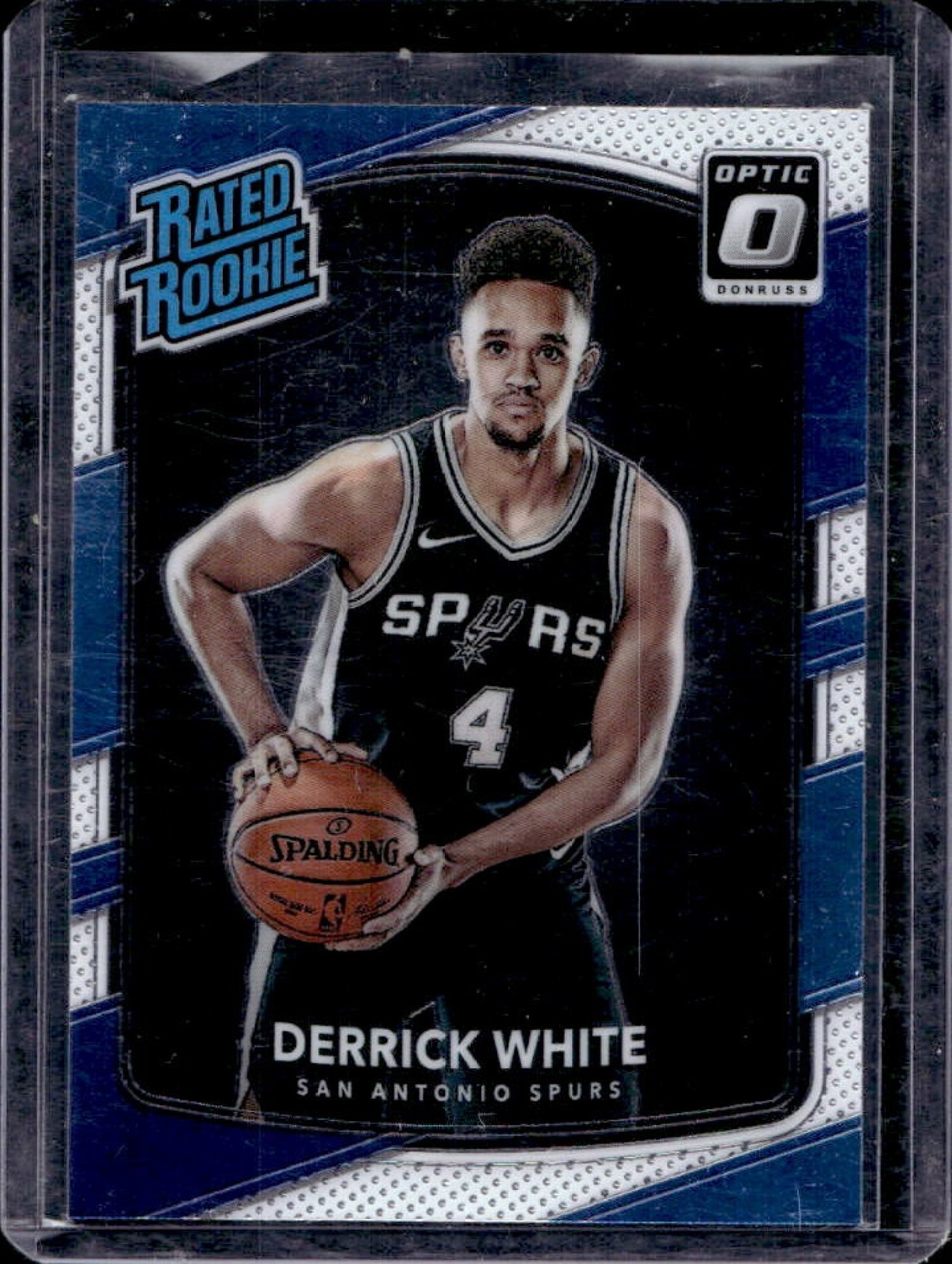 2017-18 Donruss Optic Derrick White Rookie RC #172 Spurs