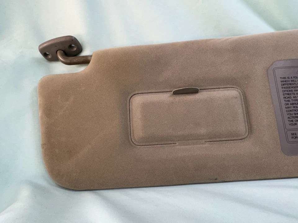 Комплект солнцезащитных козырьков 92-97 Isuzu Trooper/Acura SLX пара для левого и правого водителя и пассажира - Изображение 2 из 4