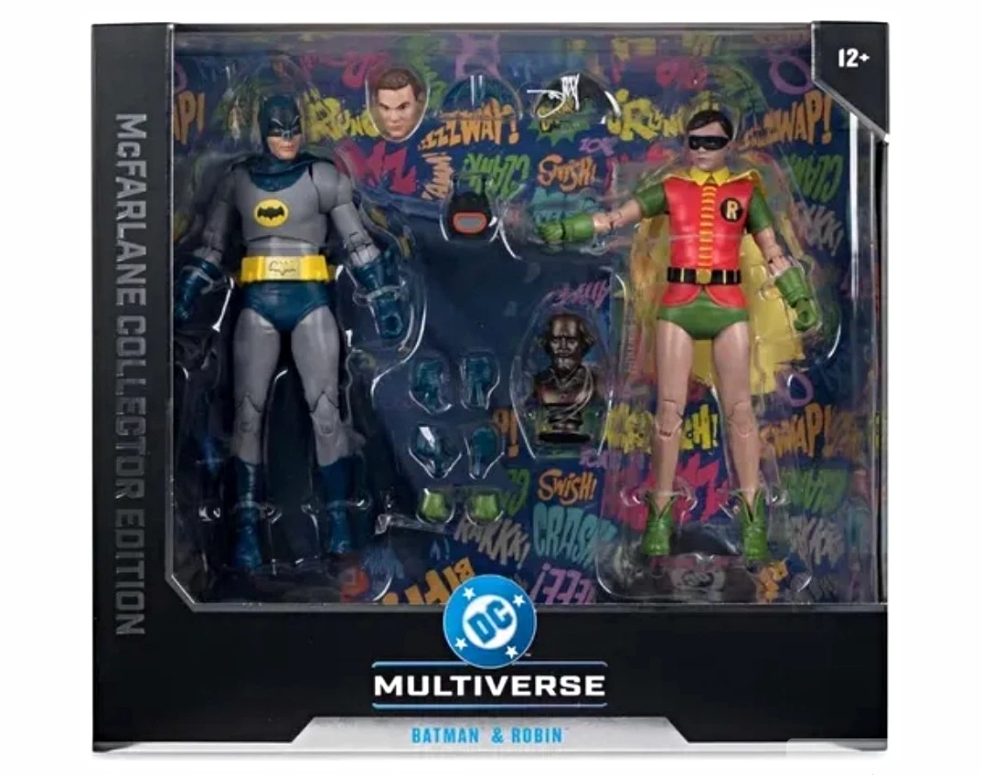 McFarlane  DC Multiverse Collector Edition Batman & Robin 66 Adam West 2 pack