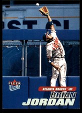 Brian Jordan 2001 Ultra #215 Atlanta Braves MLB READ FREE SHIPPING AutographDen