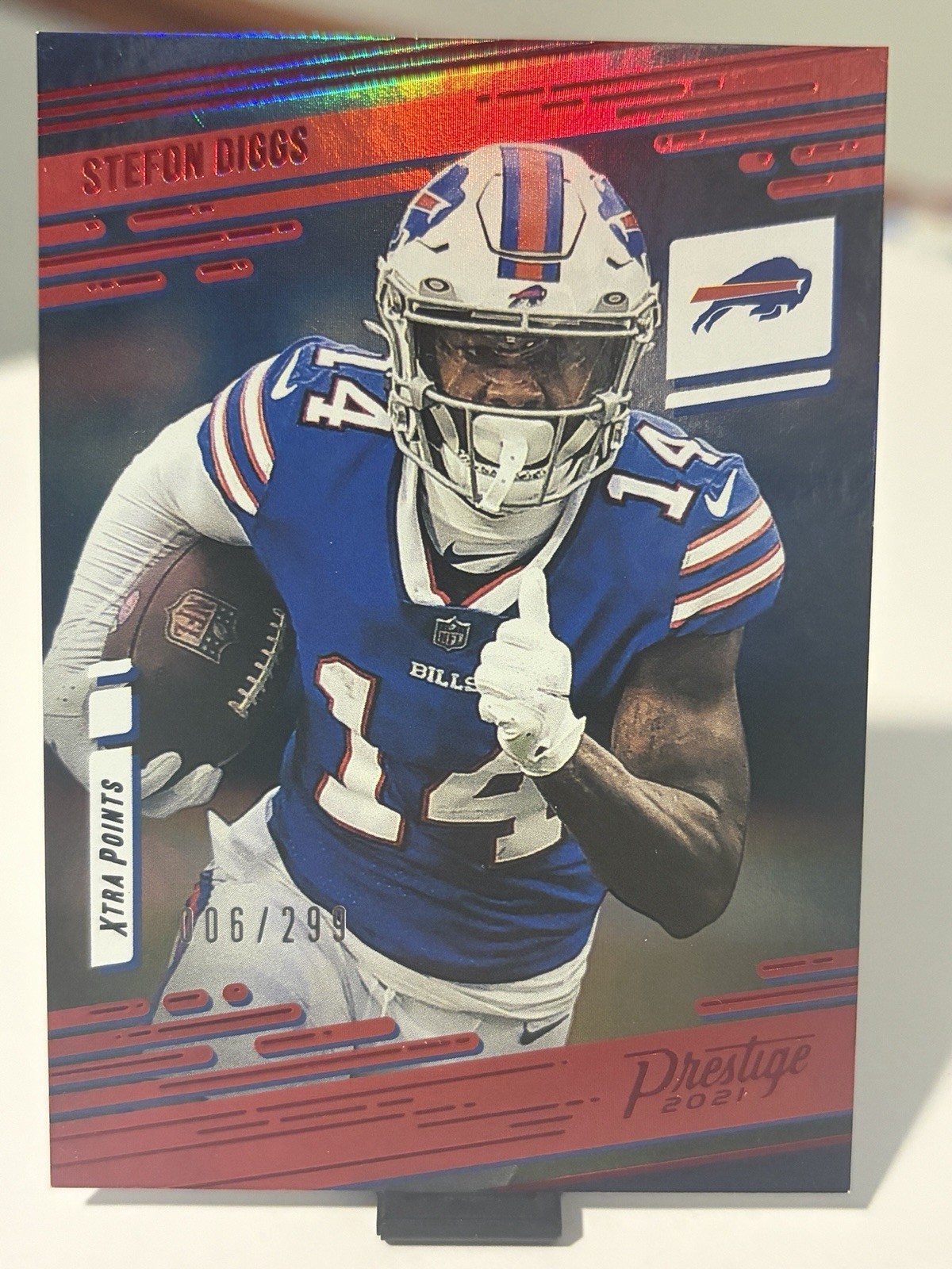 Panini Prestige Stefon Diggs Xtra Points #14 Buffalo Bills /299 Football