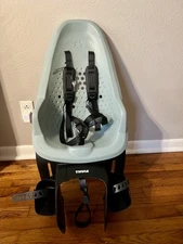 Thule Yepp 2 Maxi Rear Rack Mounted Child Bike Seat Gray New Open Box