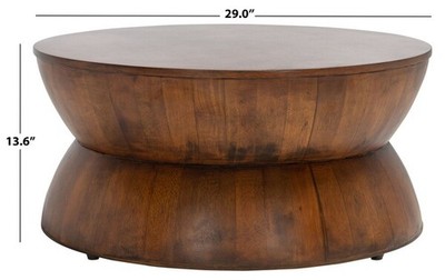 Safavieh ALECTO ROUND COFFEE TABLE, Reduced Price 2172773353 COF6601A