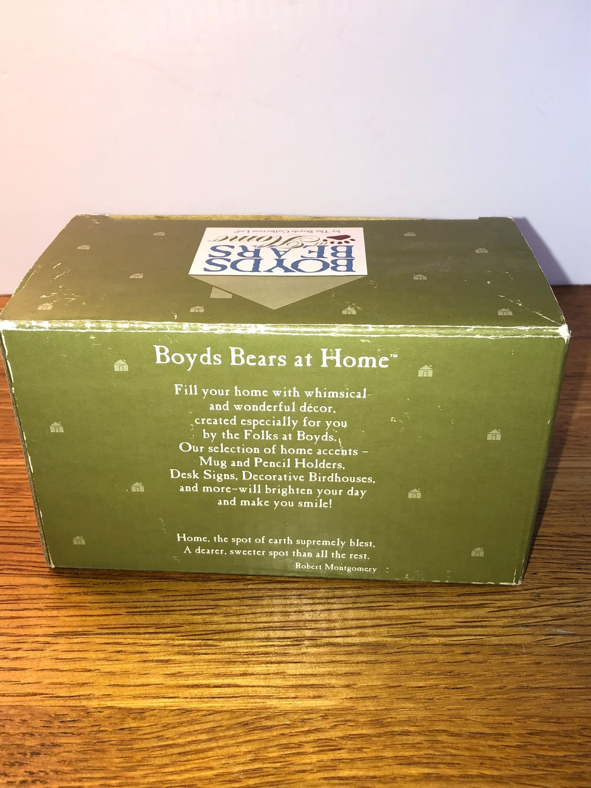 Boyds Bears at Home ~ Pencil Desk Sign, new in Open Box | eBay