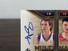 Upper Deck Steve Nash Basketball Autographed Sports Trading Cards