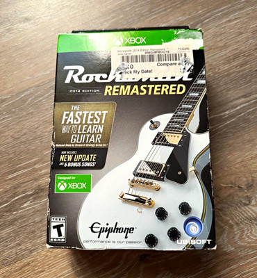 Ubisoft Rocksmith 2014 Edition Remastered Xbox One w/ Real Tone Cable