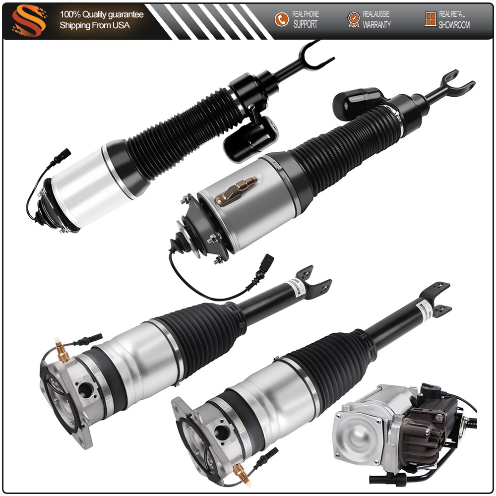 5x Front Rear Air Suspension Compressor Struts For Bentley Continental Phaeton