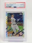 AARON JUDGE 2021 TOPPS CHROME BASEBALL X-FRACTOR YANKEES PSA 10 Q0004