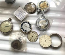 Antique/vintage Pocket Watch - job lot  - ingersoll - project/spare/repairs