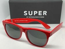 RetroSuperFuture A18 Classic Red Frame Sunglasses NIB