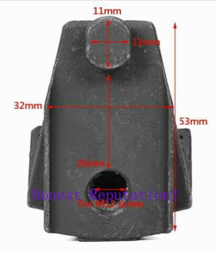 1PC/4PC Tire Changer Machine Rim Clamp Metal Jaw Cover M12 Screw Guard Repair - Picture 3 of 11