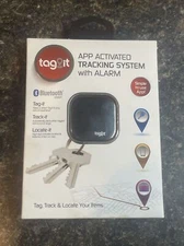 Tzumi Tag It APP Activated Tracking System W/ Alarm Locator Tracker Bluetooth