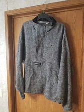 Official Gosling's Black Seal Rum Bermuda Gray 1/4 zip XL. Long sleeve. EUC