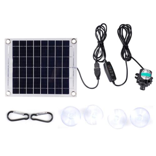 Kit de bomba de panel solar kit de bomba de panel solar ABS portátil para jardín/piscina - Imagen 1 de 9