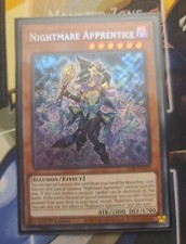 Yugioh Nightmare Apprentice (LEDE-EN029) 1st Ed. Secret Rare