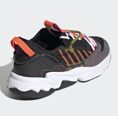 Adidas Original Ozweego ZIP Black Solar Red Yellow H67266
