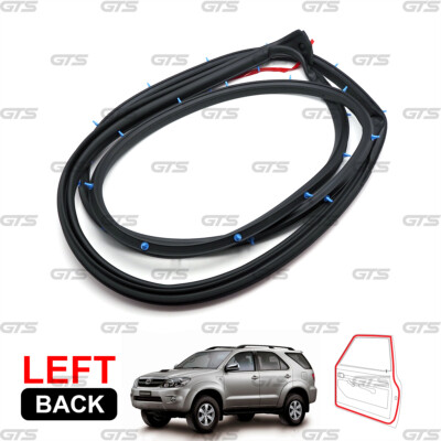 For Toyota Fortuner TGN51 2006 - '15 Rear Left Door Rubber Seal Weatherstrip