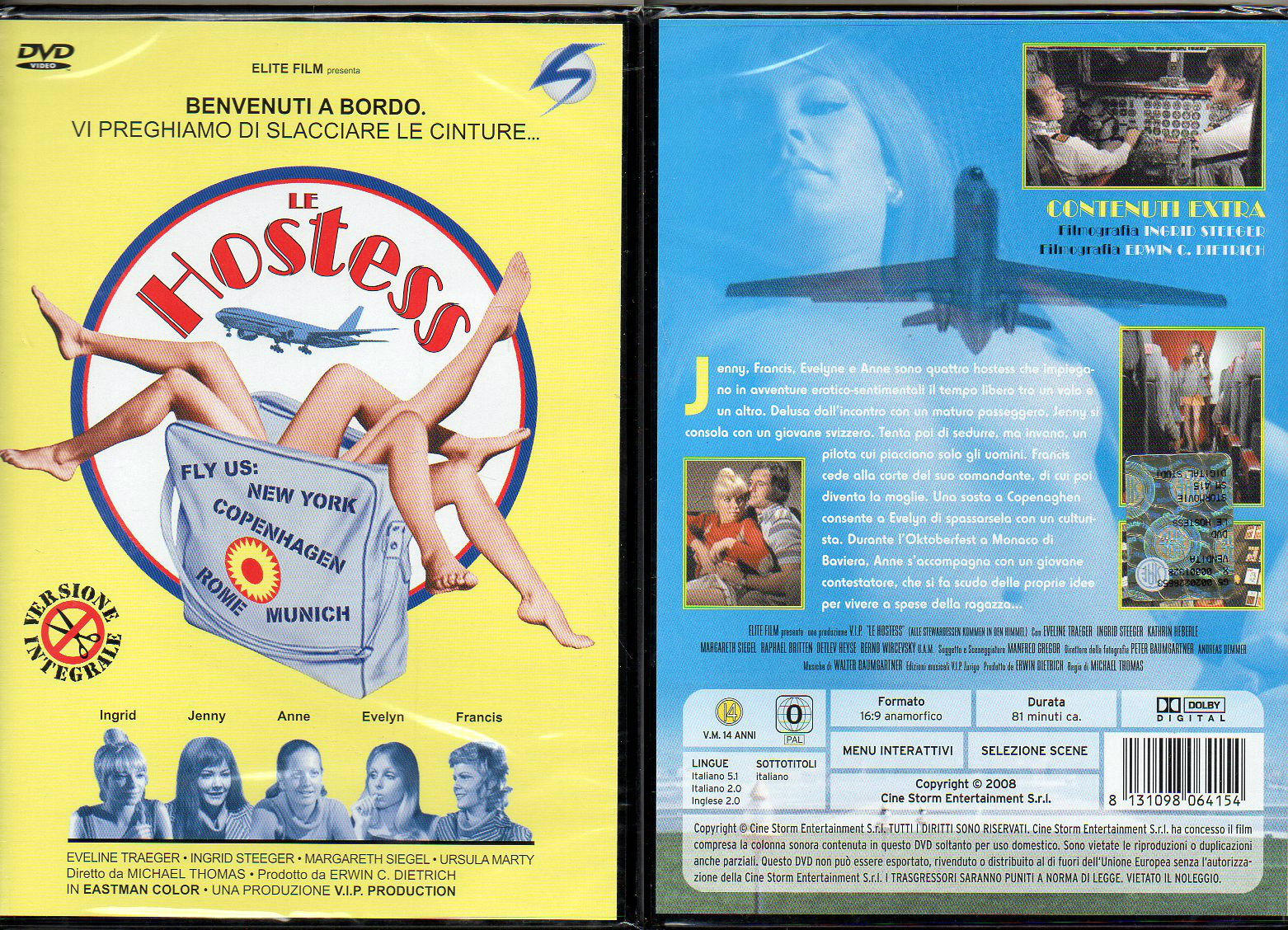 LE HOSTESS - DVD (NUOVO SIGILLATO)