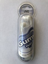 JVC New Stereo Headphones Gumy Plus Color Coconut White HA-FX7-W Corded