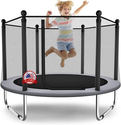 Trampolín Niños Ø91cm Plegable - Con Mango Y Acolchado, 60kg Máx