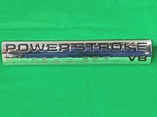 05-10 FORD F-250 F-350 POWER STROKE TURBO DIESEL V8 SIDE EMBLEM LOGO BADGE 24940
