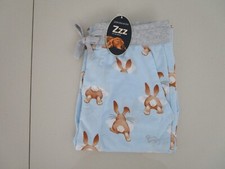 Peter Alexander Men's Bunny Bums Terry Jogger PJ Pants Size M