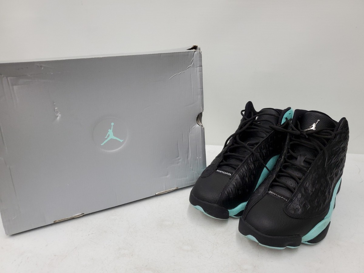 Size 11 Air Jordan 13 Retro Island Green Men's 414571-030 (131916-1 EO  CC4) - Main Image