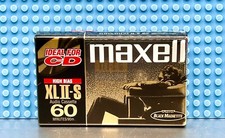 MAXELL XLII-S 60 2000 USA TYPE II BLANK CASSETTE TAPE 1 SEALED