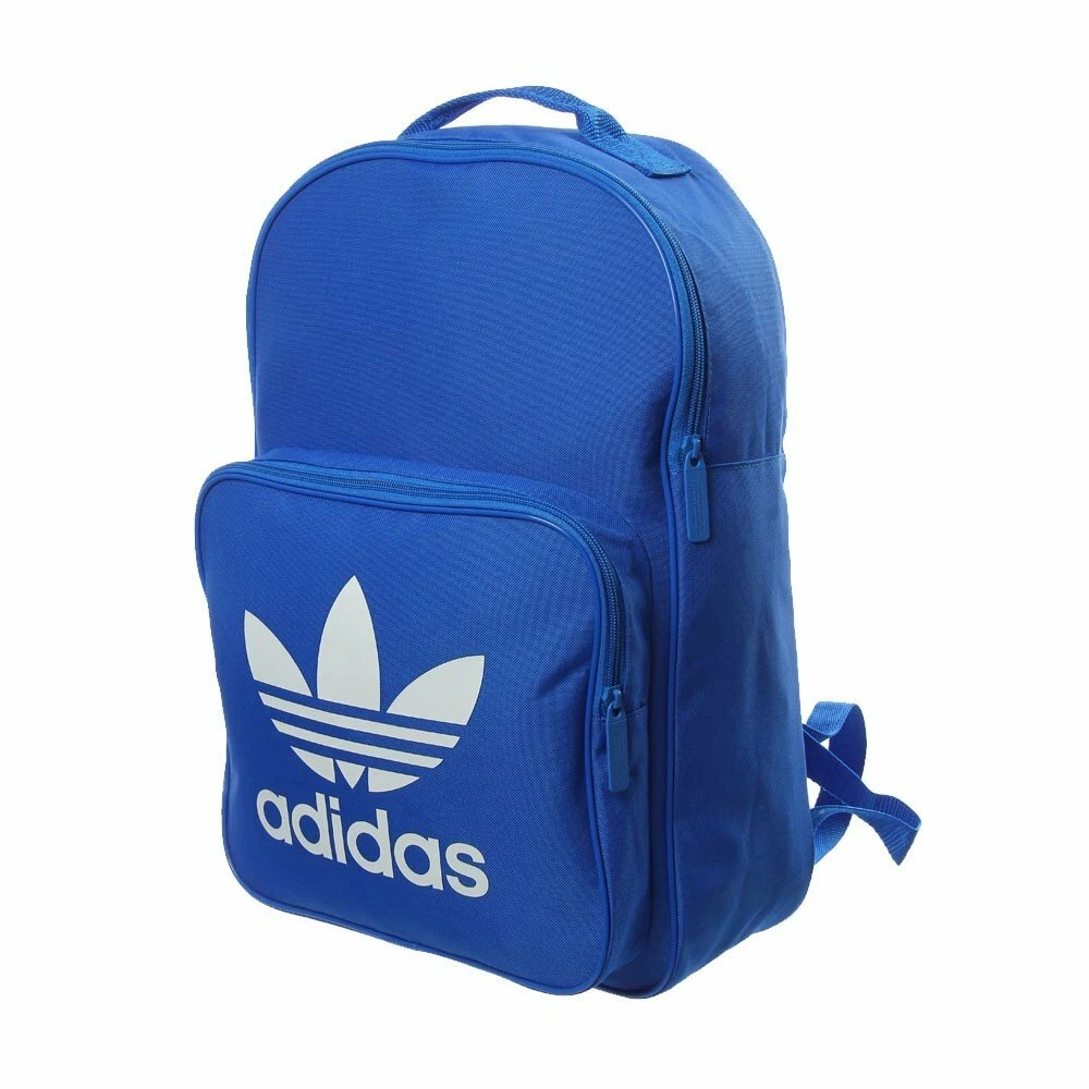 Classic Trefoil Blue Backpack Gym School Rucksack NWT BK6722 | eBay