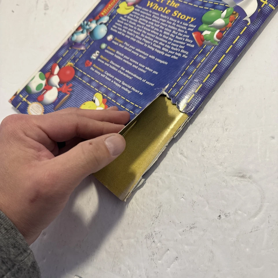 Nintendo Power N64 Yoshi's Story Official Strategy Guide w/ Pop-Up Poster 1998 - Image 4 of 4