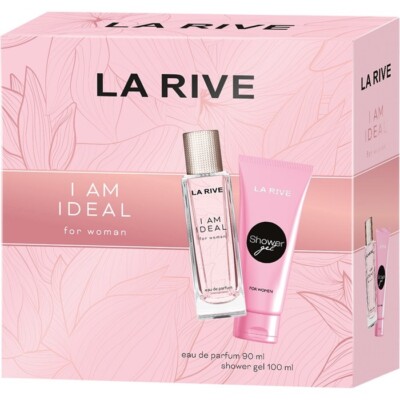   La Rive I Am Ideal EDP Geschenkset 90ml Parfüm + 100ml Duschgel Neu  